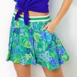 Lilly Pulitzer Silvana skort Botanical green